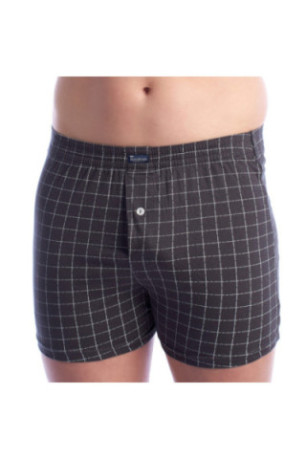 Pack de 2 Caleçons Homme Essential Cotton Gris à motifs