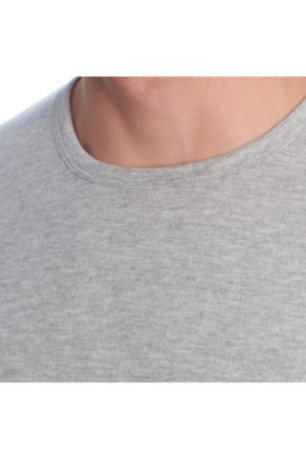 T-shirt thermique à manches longues Homme Gris