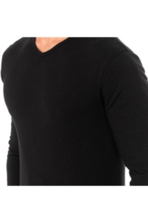 T-Shirt Manches Longues X-Temp A040Y Homme Noir