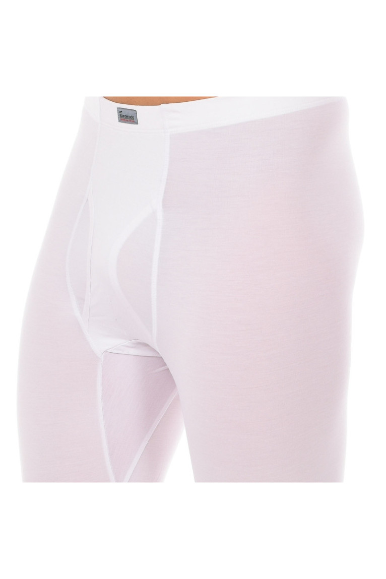 Caleçon long thermique Homme Blanc