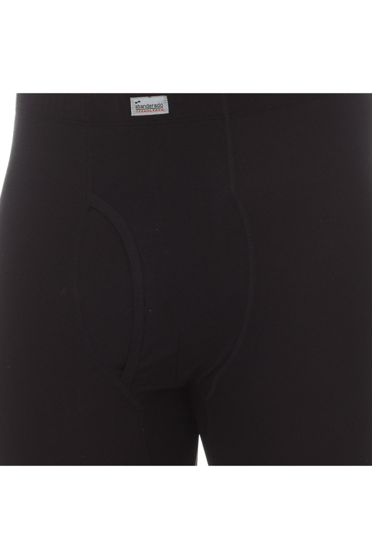 Caleçon long thermique Homme Noir