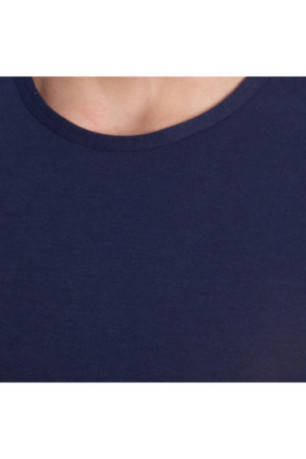 T-shirt Thermique Manches Courtes Homme Bleu Marine