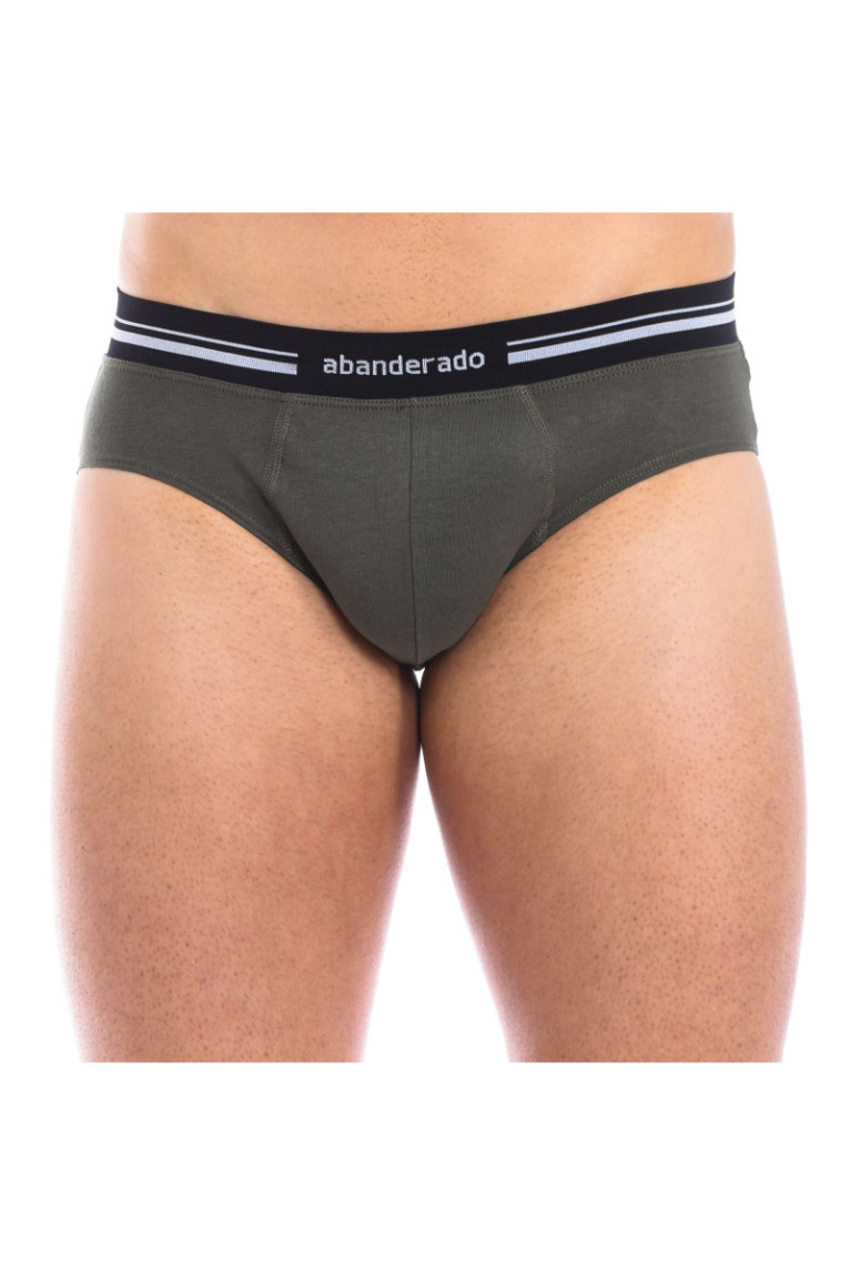Slip Homme Respirant Anatomique Vert Bouteille