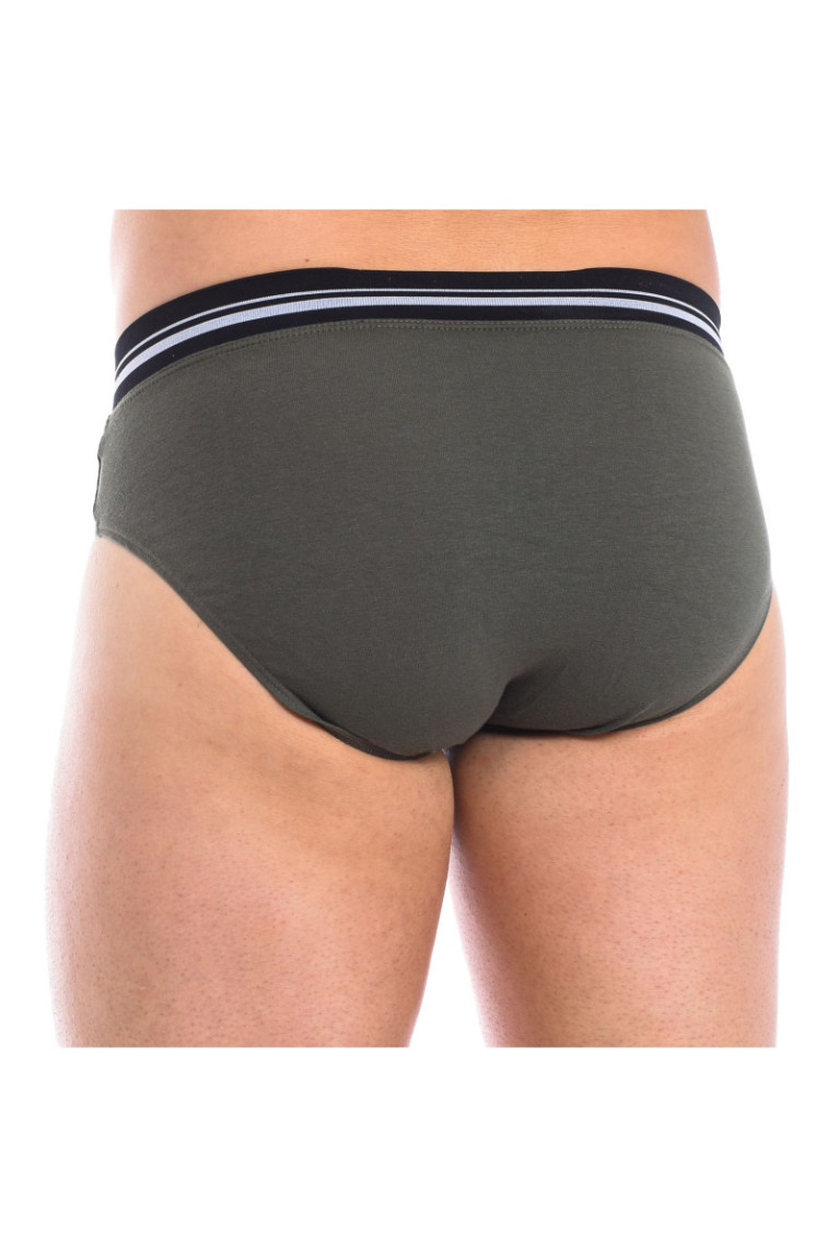 Slip Homme Respirant Anatomique Vert Bouteille