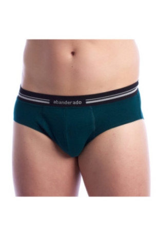 Slip Homme Respirant Anatomique Vert