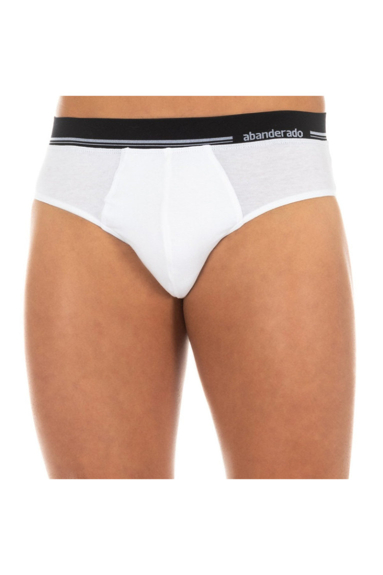 Slip Anatomique Respirant Homme Blanc