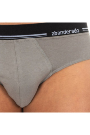 Slip Anatomique Respirant Homme Gris