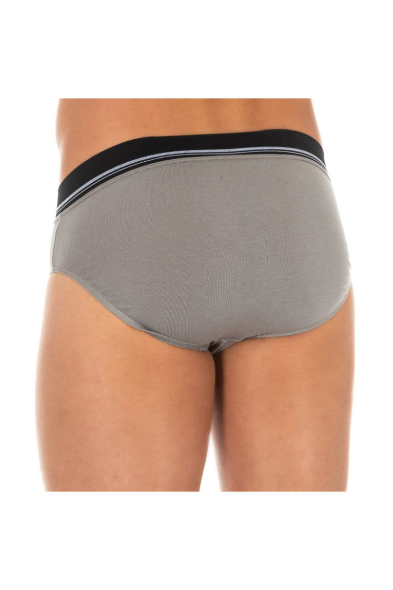 Slip Anatomique Respirant Homme Gris