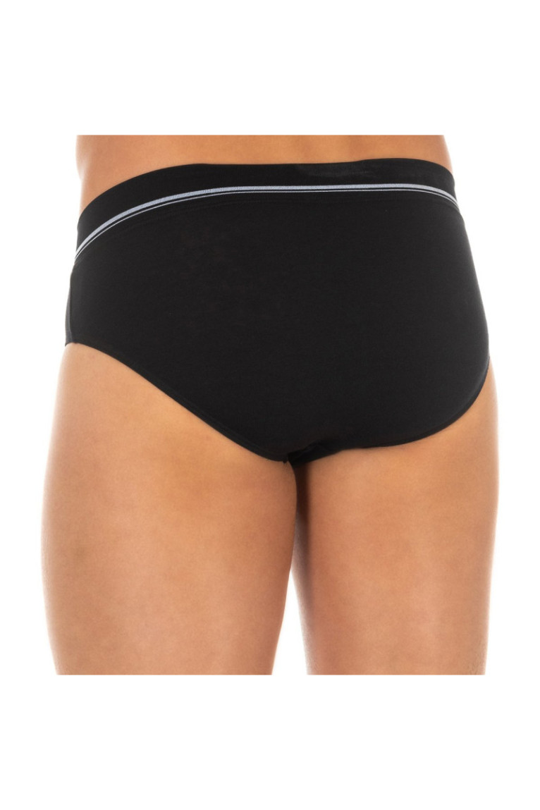 Slip anatomique respirant Homme Noir