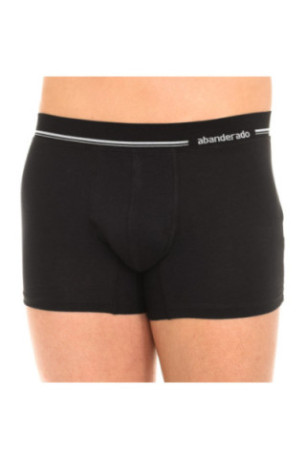 Boxer en coton extensible avec ceinture extra douce Homme Noir