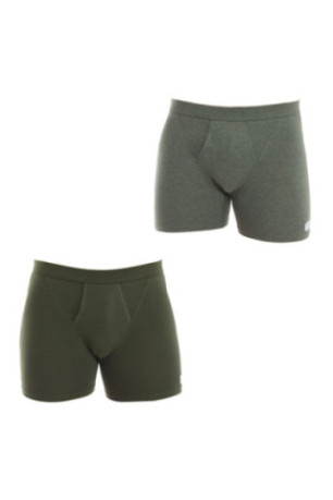 Lot de 2 boxers Ocean en coton bio Homme Vert