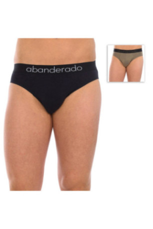 Lot de 2 Slips Sensitive en Bambou Homme Noir et Kaki