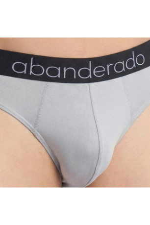 Pack de 2 Slips Sensitive Bamboo Homme Gris