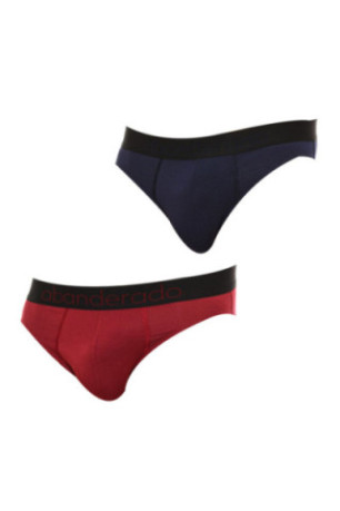 Slips Homme Bordeaux et Bleu Abanderado