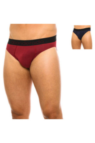 Slips Homme Bordeaux et Bleu Abanderado