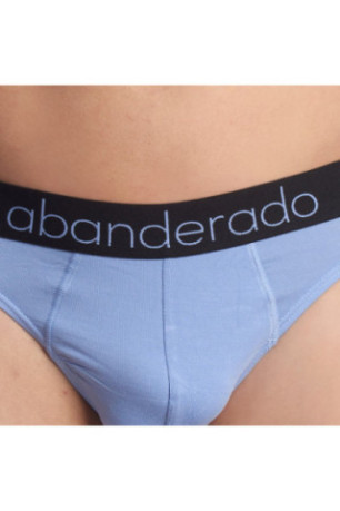 Lot de 2 Slips Homme Bleu Marine et Bleu Ciel Abanderado