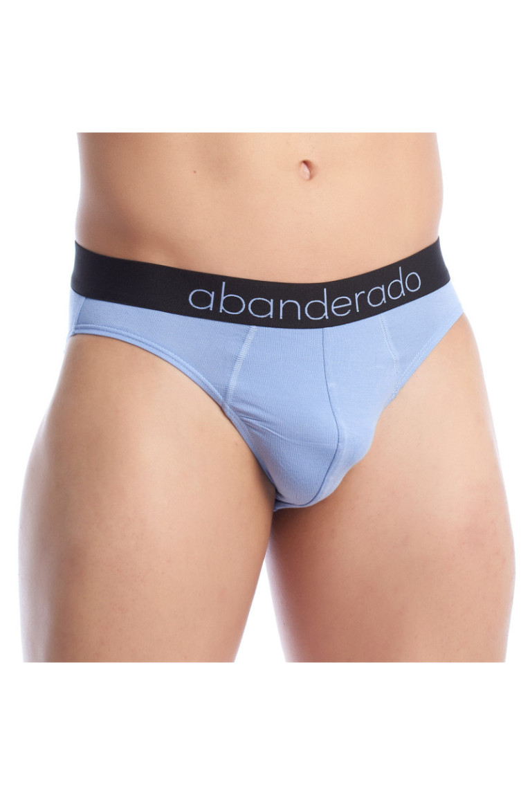Lot de 2 Slips Homme Bleu Marine et Bleu Ciel Abanderado