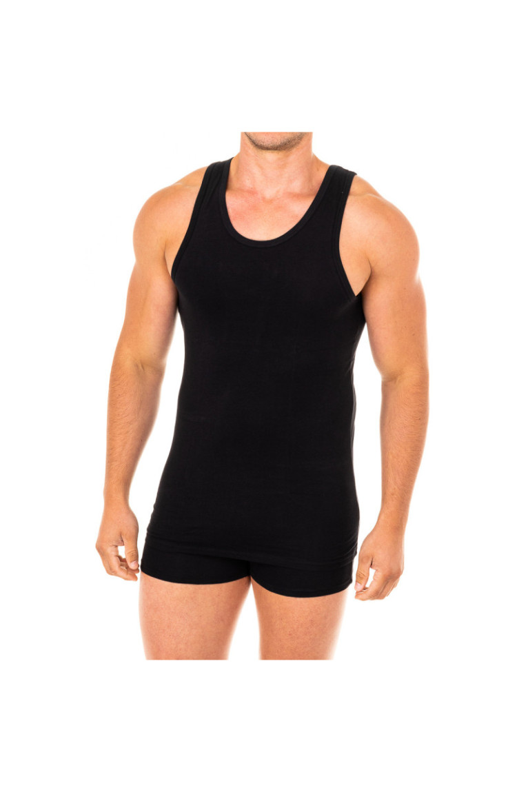 Débardeur Homme Noir Abanderado