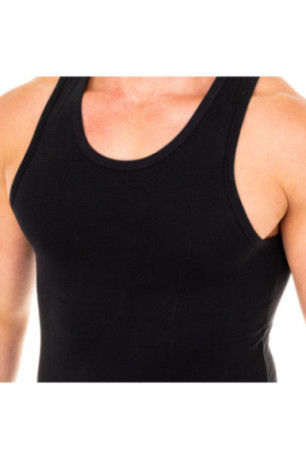 Débardeur Homme Noir Abanderado