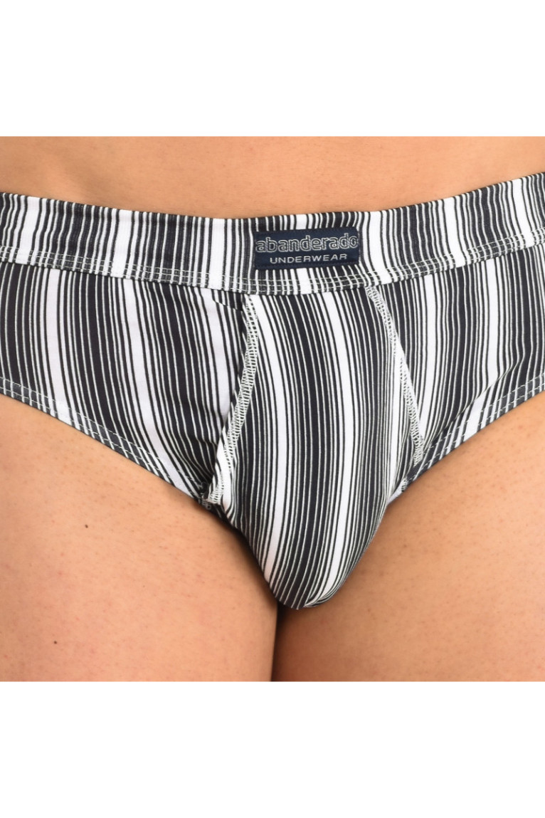 Slips Homme Vert et Blanc Abanderado