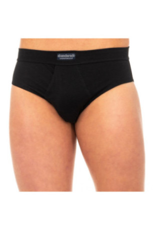 Slips Homme Noir et Gris Abanderado