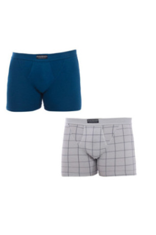 Boxers Homme Gris bleu Abanderado
