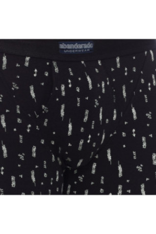 Boxers Homme Noir et Bleu Abanderado