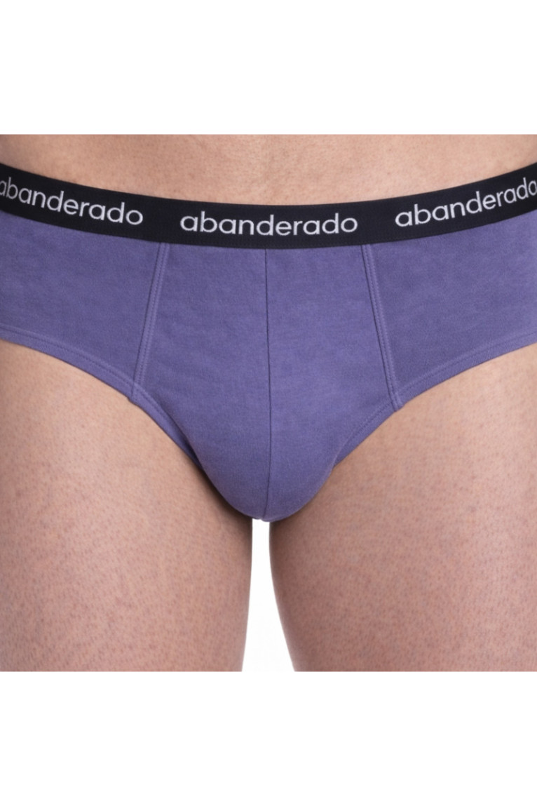 Lot de 2 Slips Homme Bleu Violet Abanderado