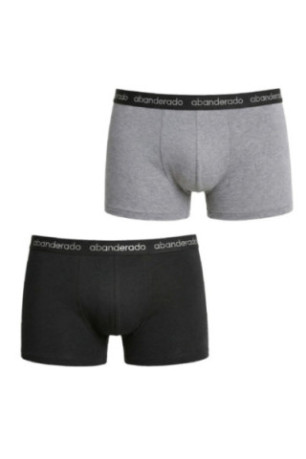 Boxers Homme Gris et Noir Abanderado