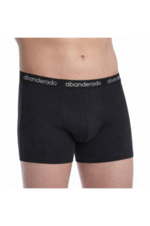 Boxers Homme Gris et Noir Abanderado