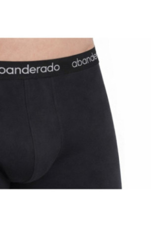 Boxers Homme Gris et Noir Abanderado