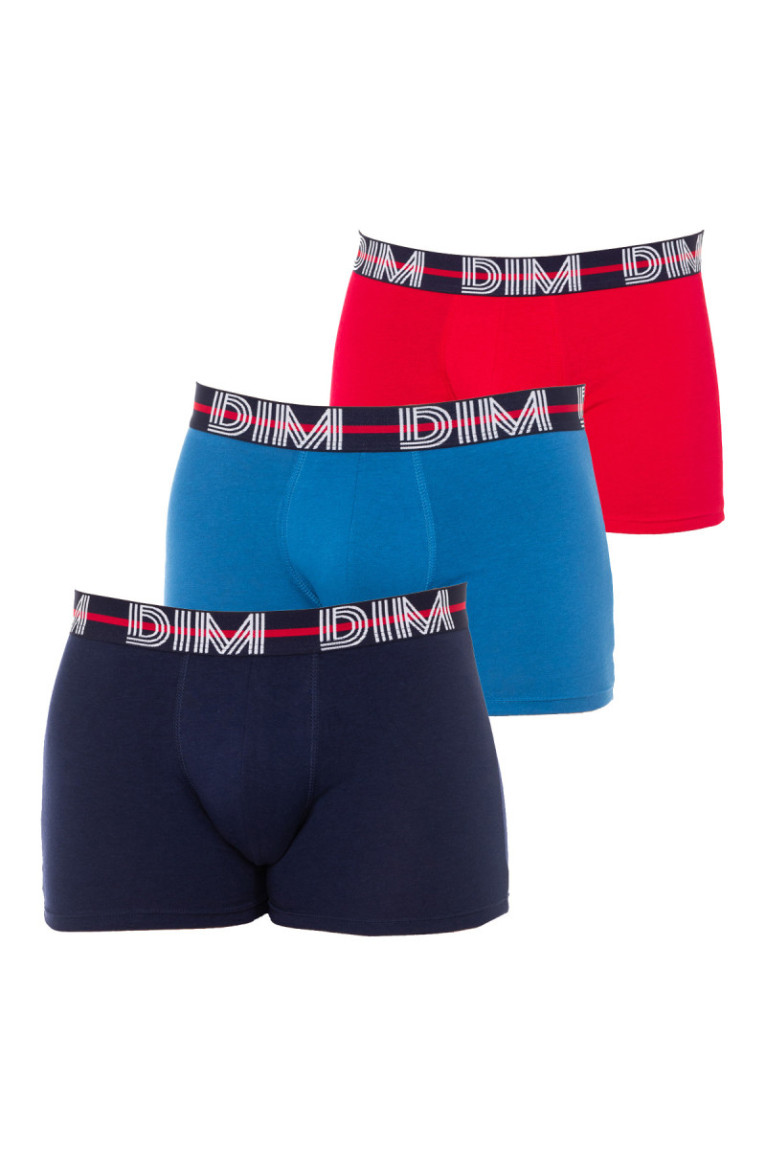 Lot de 3 boxers - Navy/red/blue