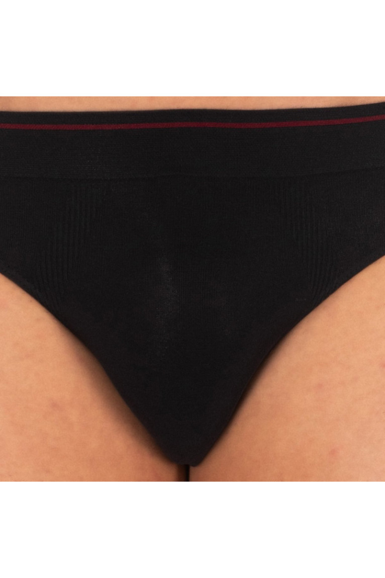 Lot de 2 Slips - Black/maroon