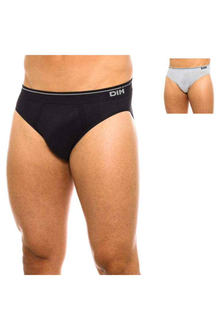Pack 2 slips - DIM - Black-Sky Blue
