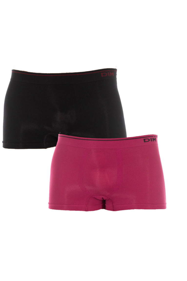 Lot de 2 boxers - Black/maroon