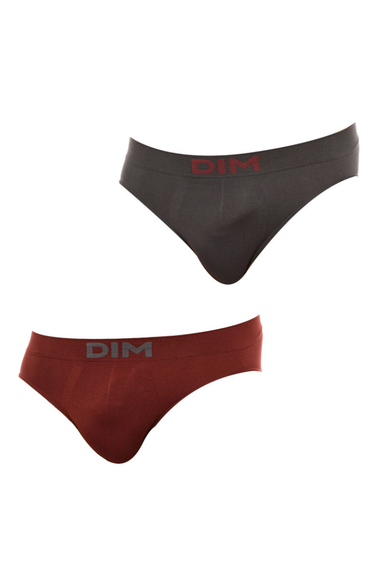 Lot de 2 Slips - Garnet/gray