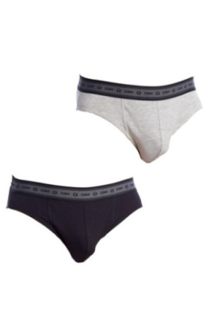 Lot de 2 Slips - Gray/black