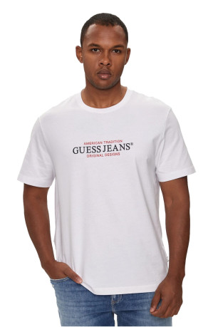 TShirt MC coton Guess jeans
