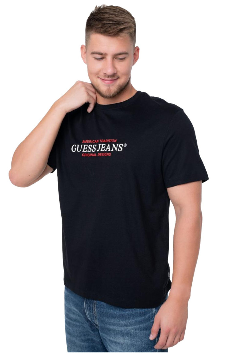 TShirt MC coton logo Guess jeans