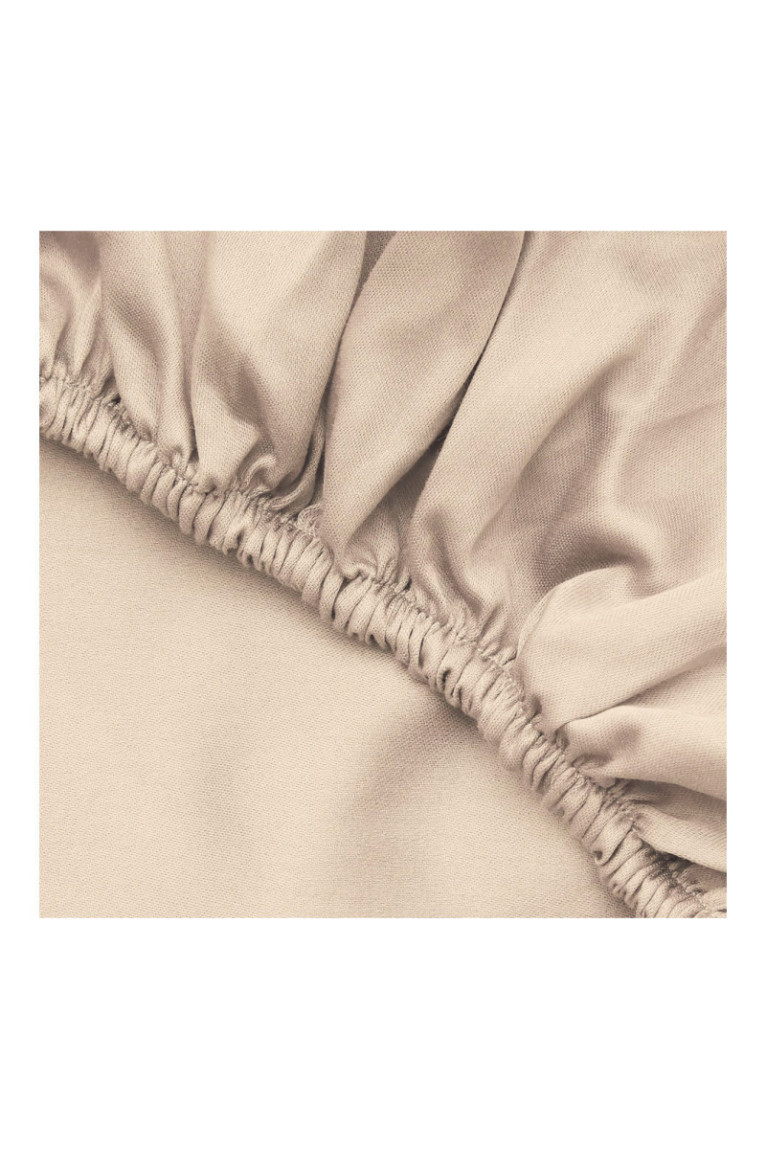 Drap-housse en satin - 180x200+30cm