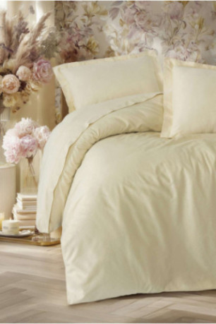 Ensemble de housse de couette en satin - 140x200cm