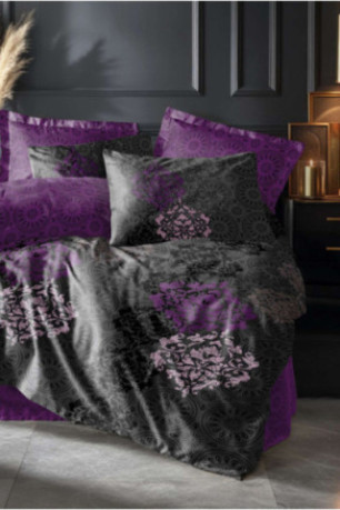 Ensemble de housse de couette en satin - 140x200cm