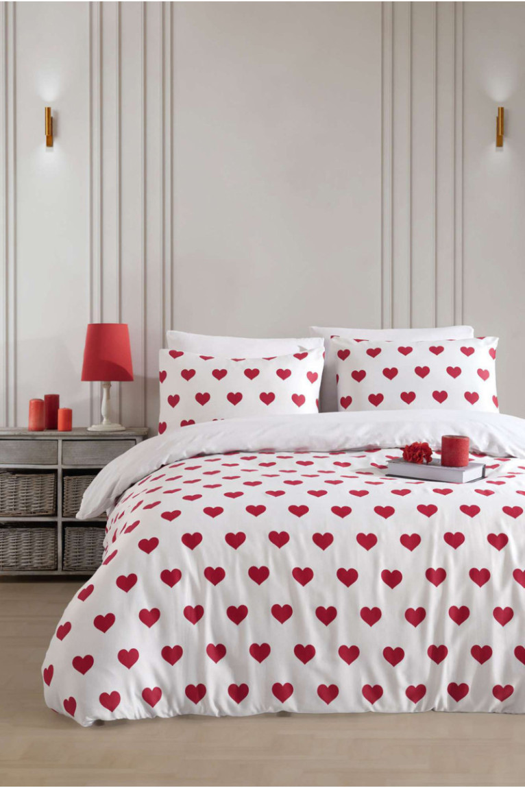 Ensemble de housse de couette en satin - 240x220cm