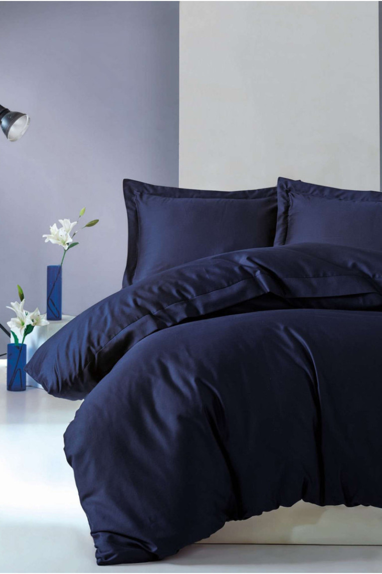 Ensemble de housse de couette en satin - 140x200cm