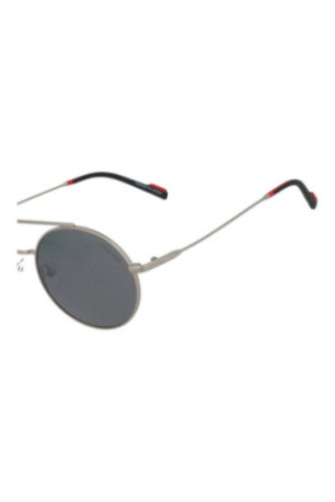 Lunettes de soleil rondes polarisées Argent