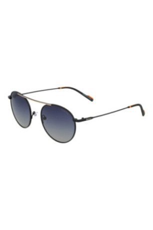 Lunettes de soleil rondes polarisées Noir mat 53 mm