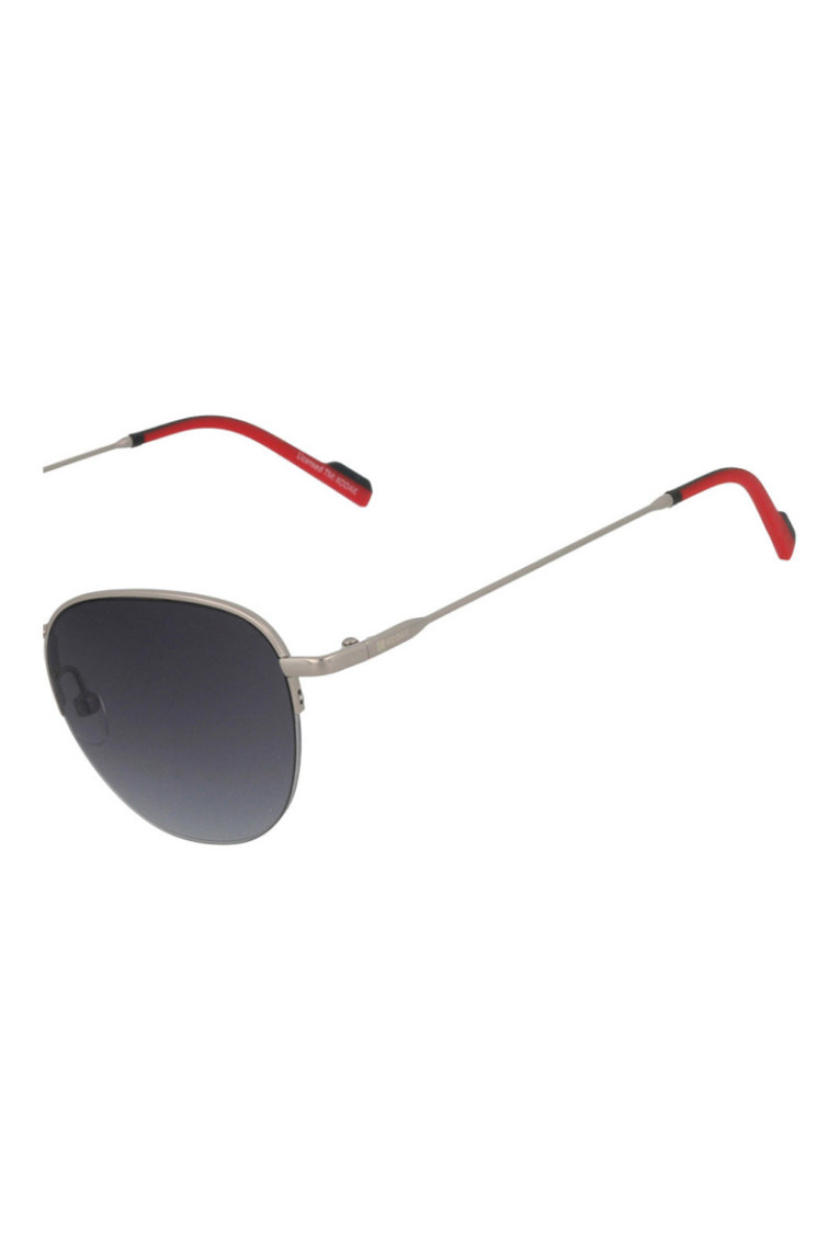 Lunettes de soleil polarisées Argent et rouge