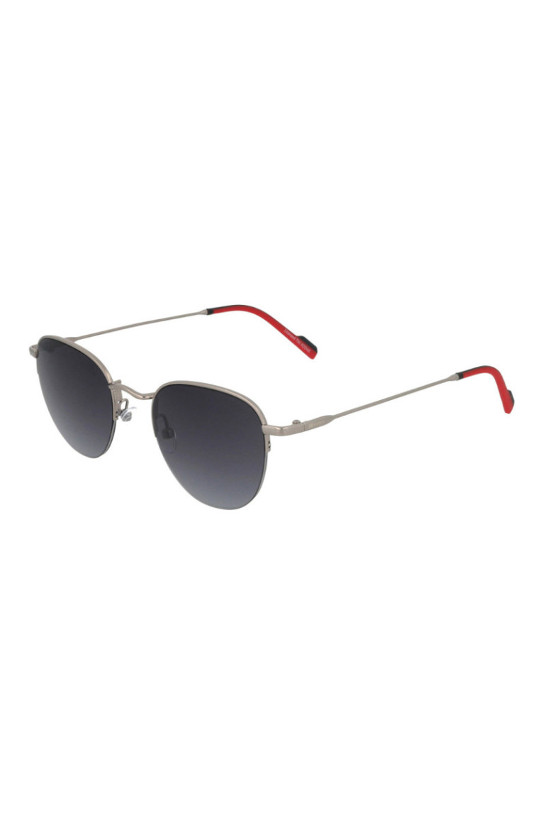 Lunettes de soleil polarisées Argent et rouge