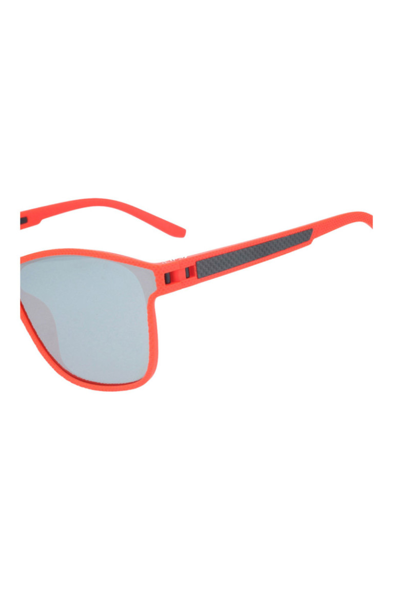Lunettes de soleil de sport rouge mat