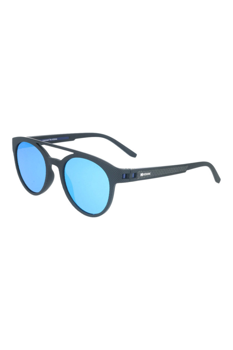 Lunettes de soleil rondes Gris foncé mat 50 mm